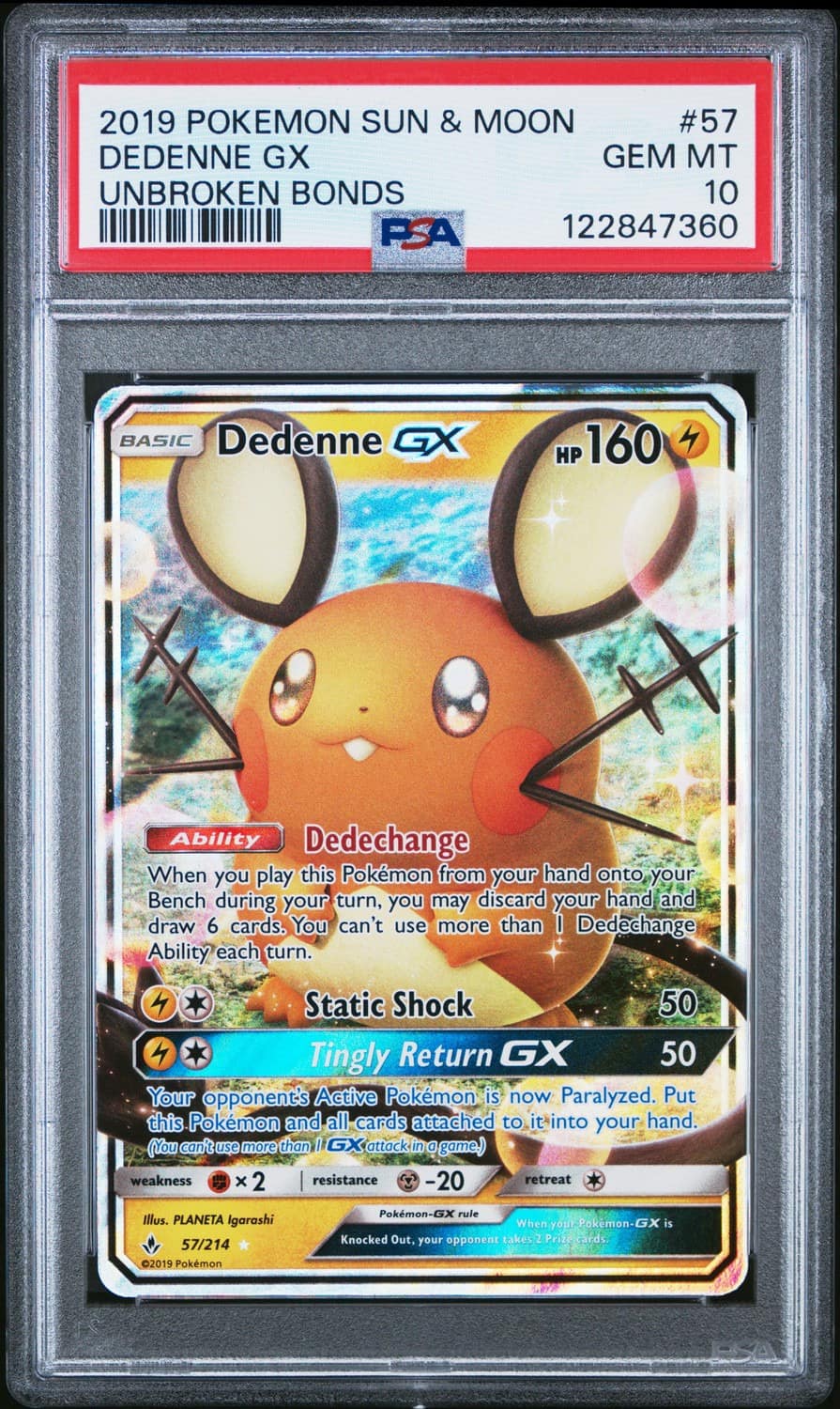 Dedenne Gx