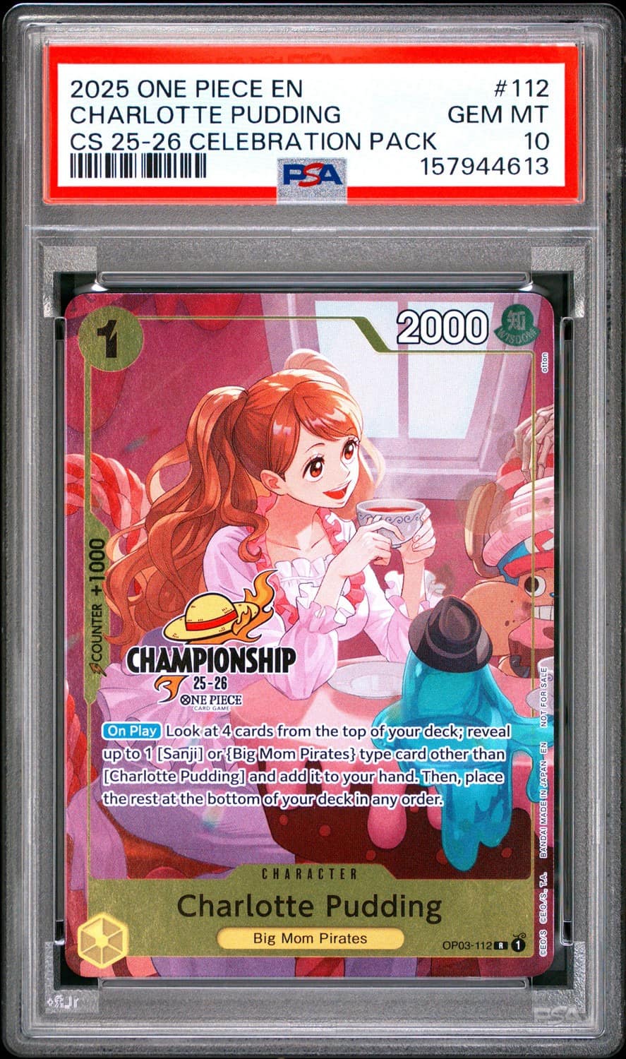 Charlotte Pudding