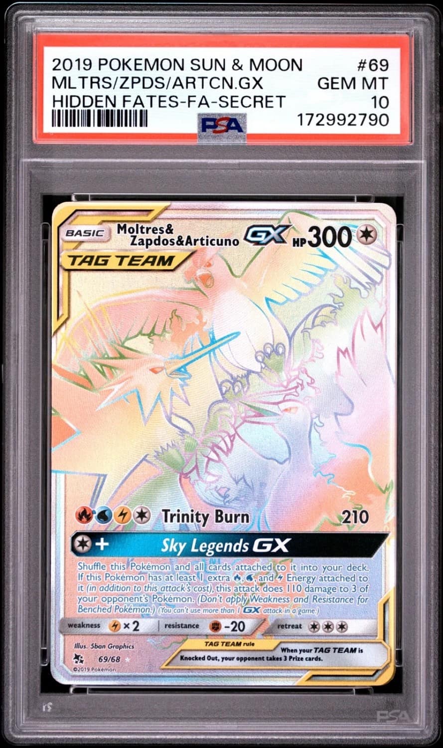 Moltres & Zapdos & Articuno Gx