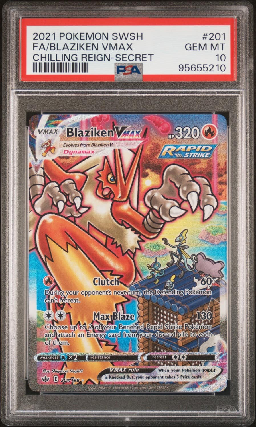 Blaziken Vmax