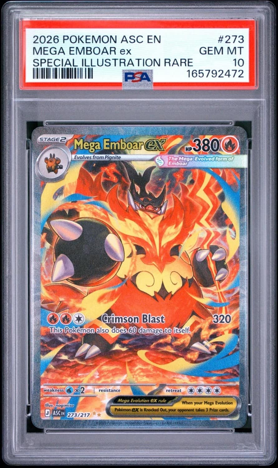 Mega Emboar Ex