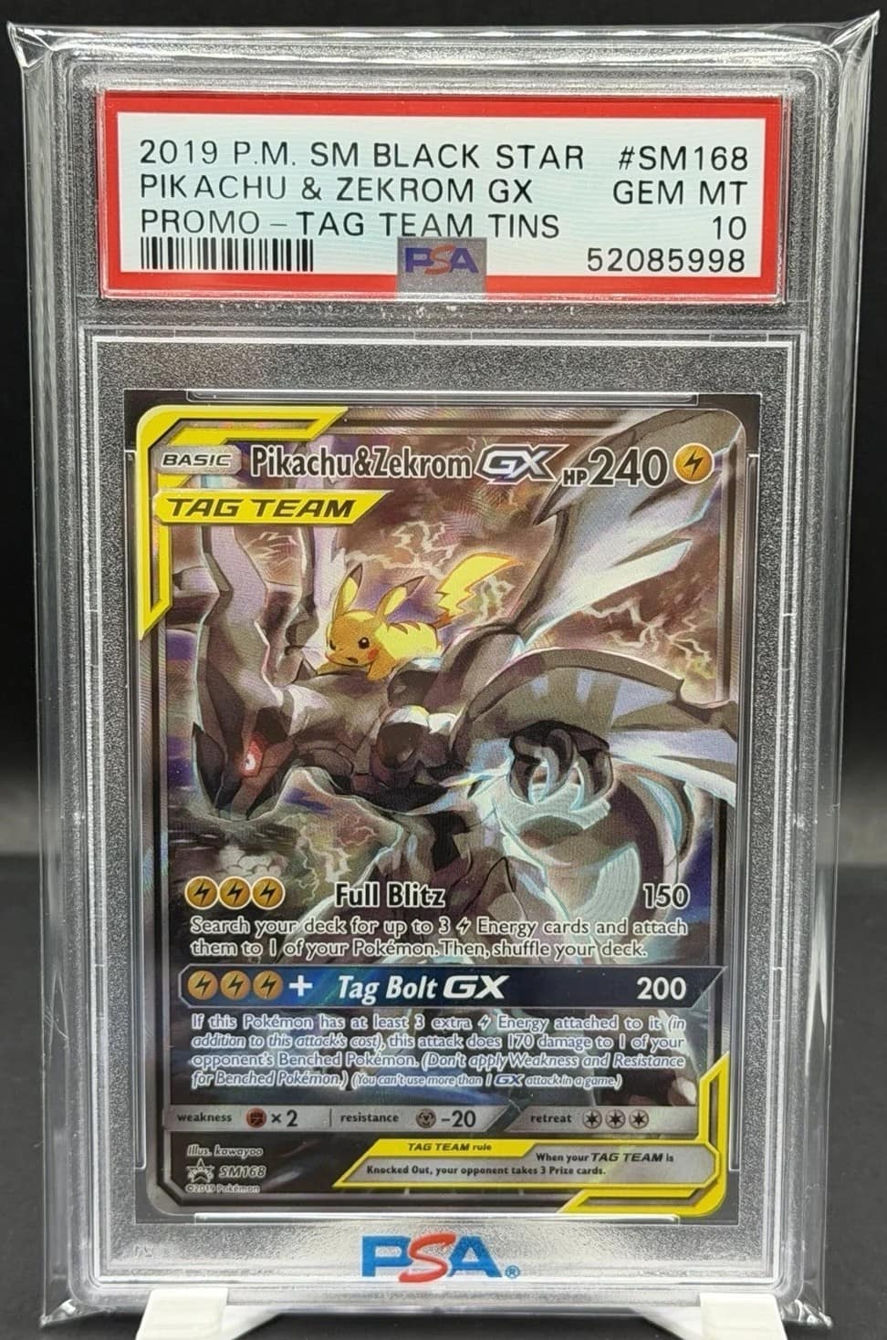 Pikachu & Zekrom Gx