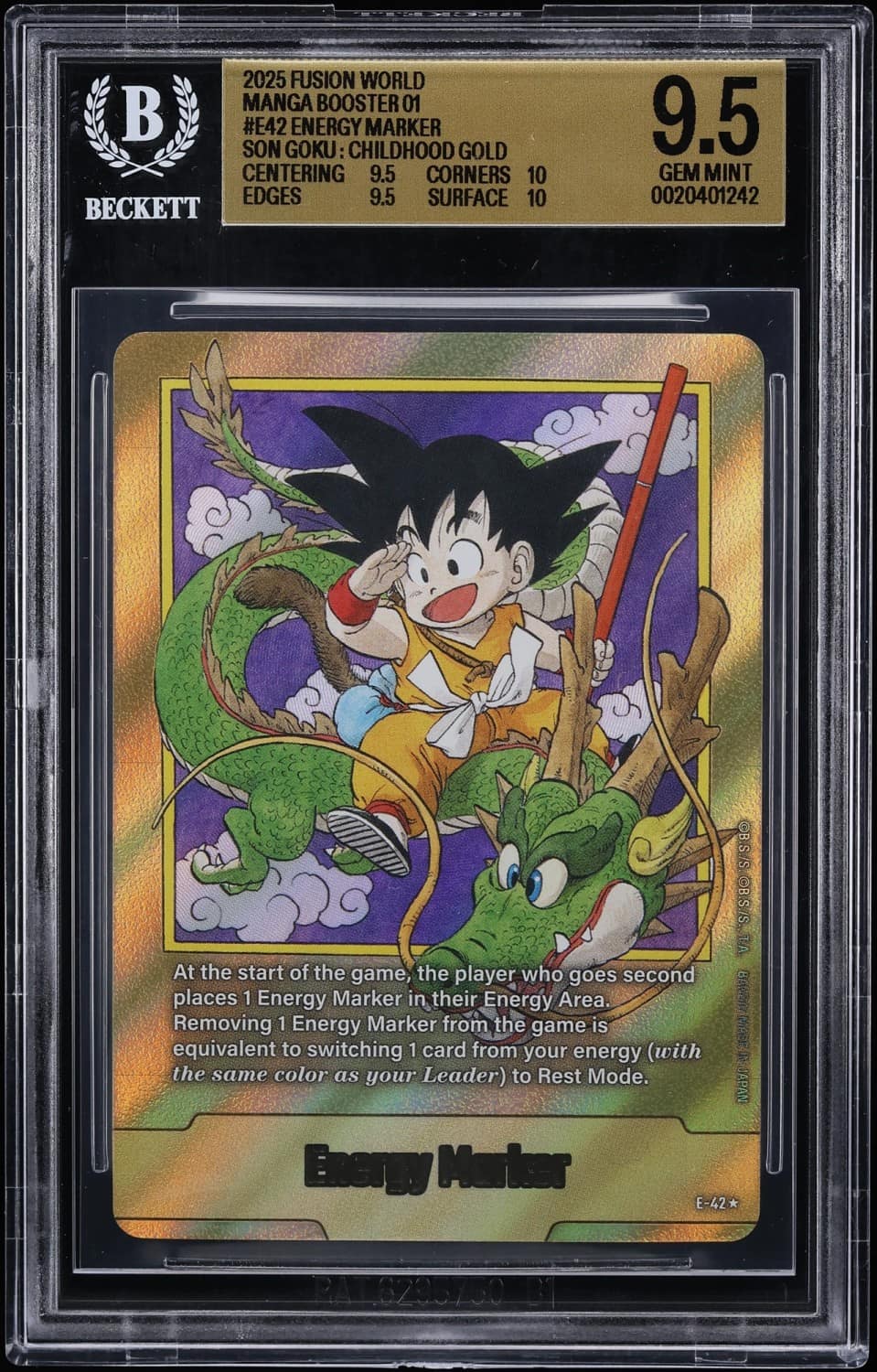 Energy Marker (son Goku : Childhood) Gold