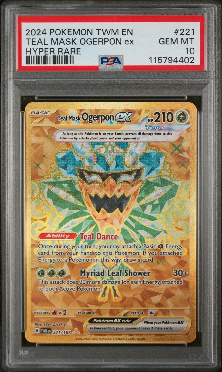 Teal Mask Ogerpon Ex