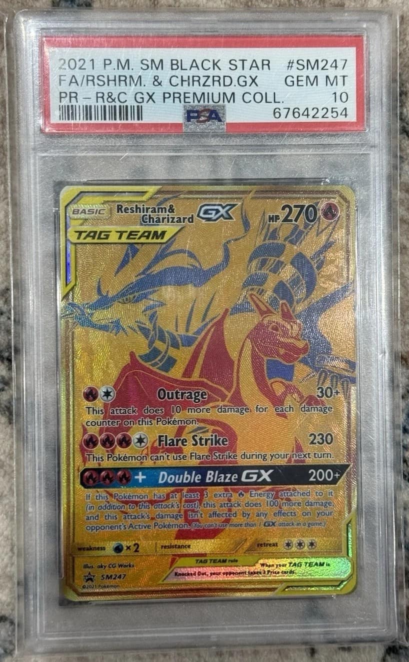 Reshiram & Charizard Gx