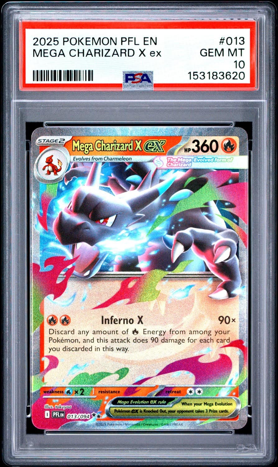 Mega Charizard X Ex