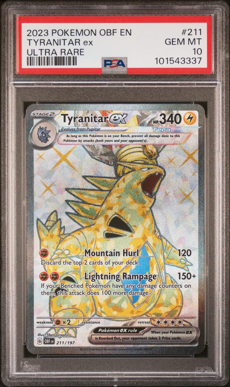 Tyranitar Ex