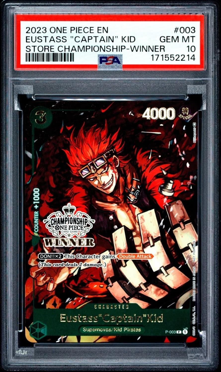 Eustass "captain" Kid