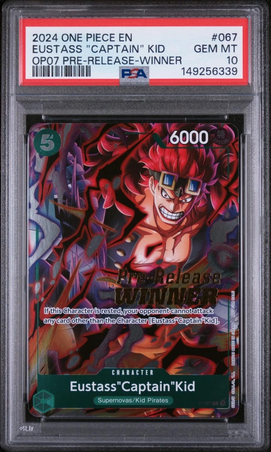 Eustass "captain" Kid