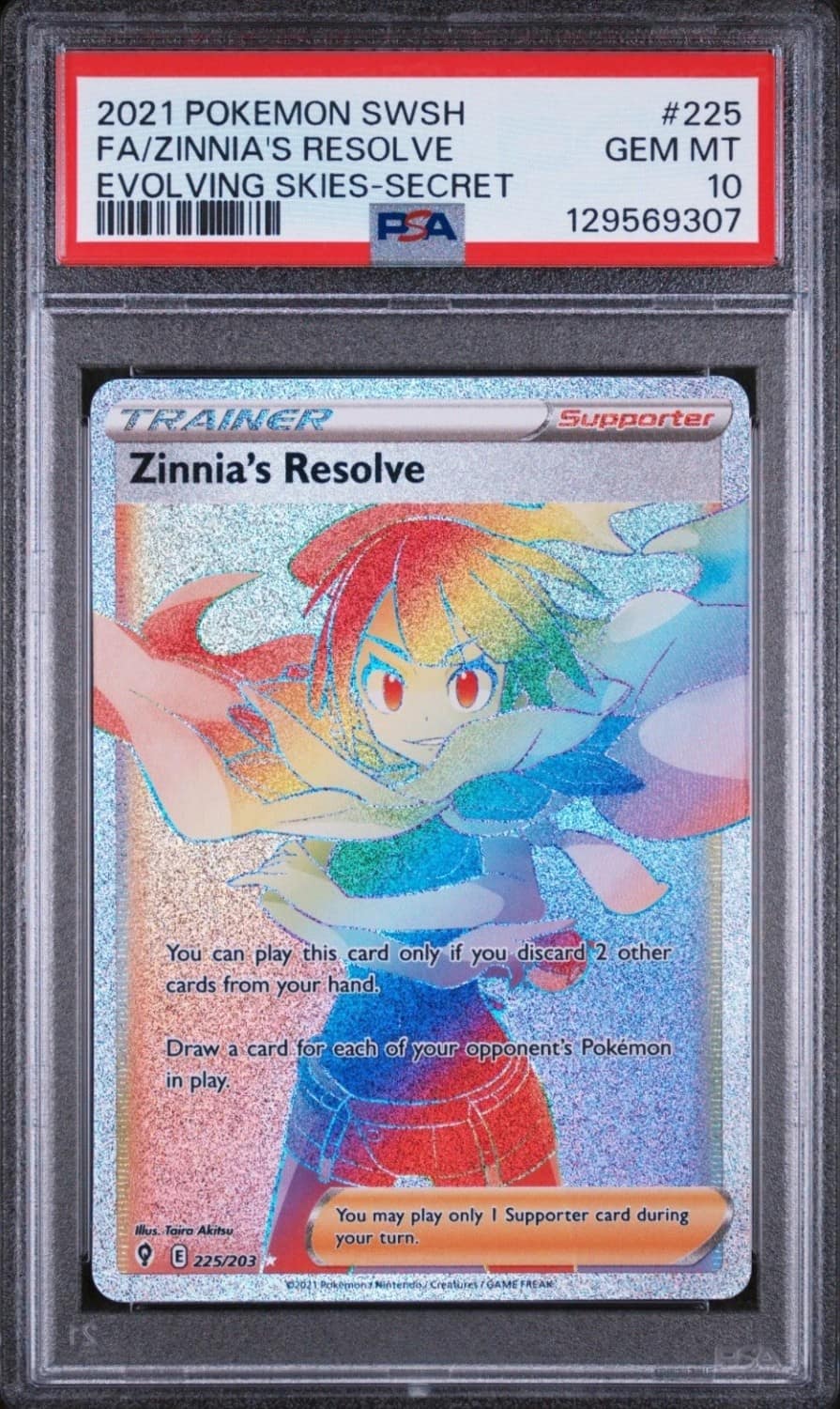 Zinnia'S Resolve