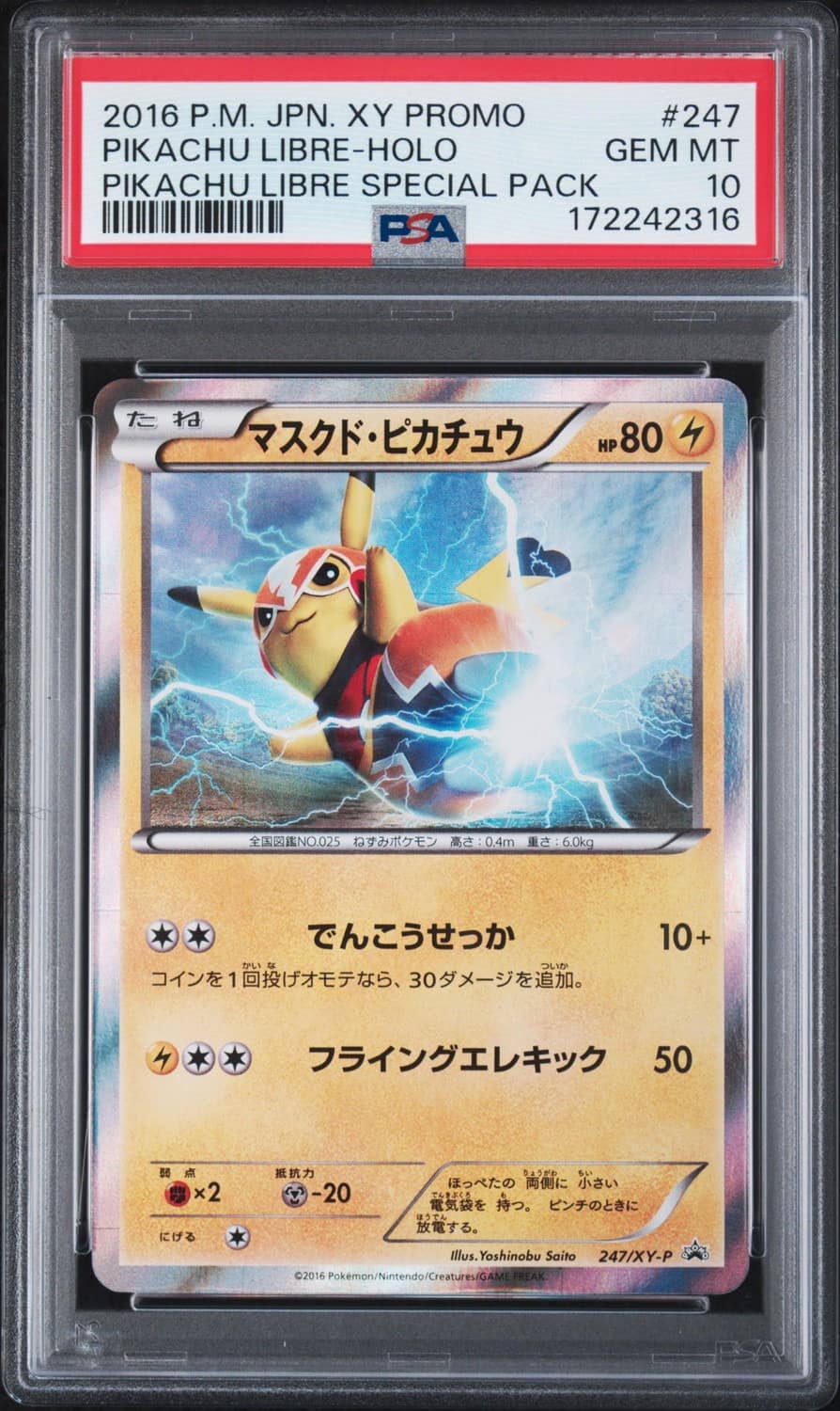 Pikachu Libre