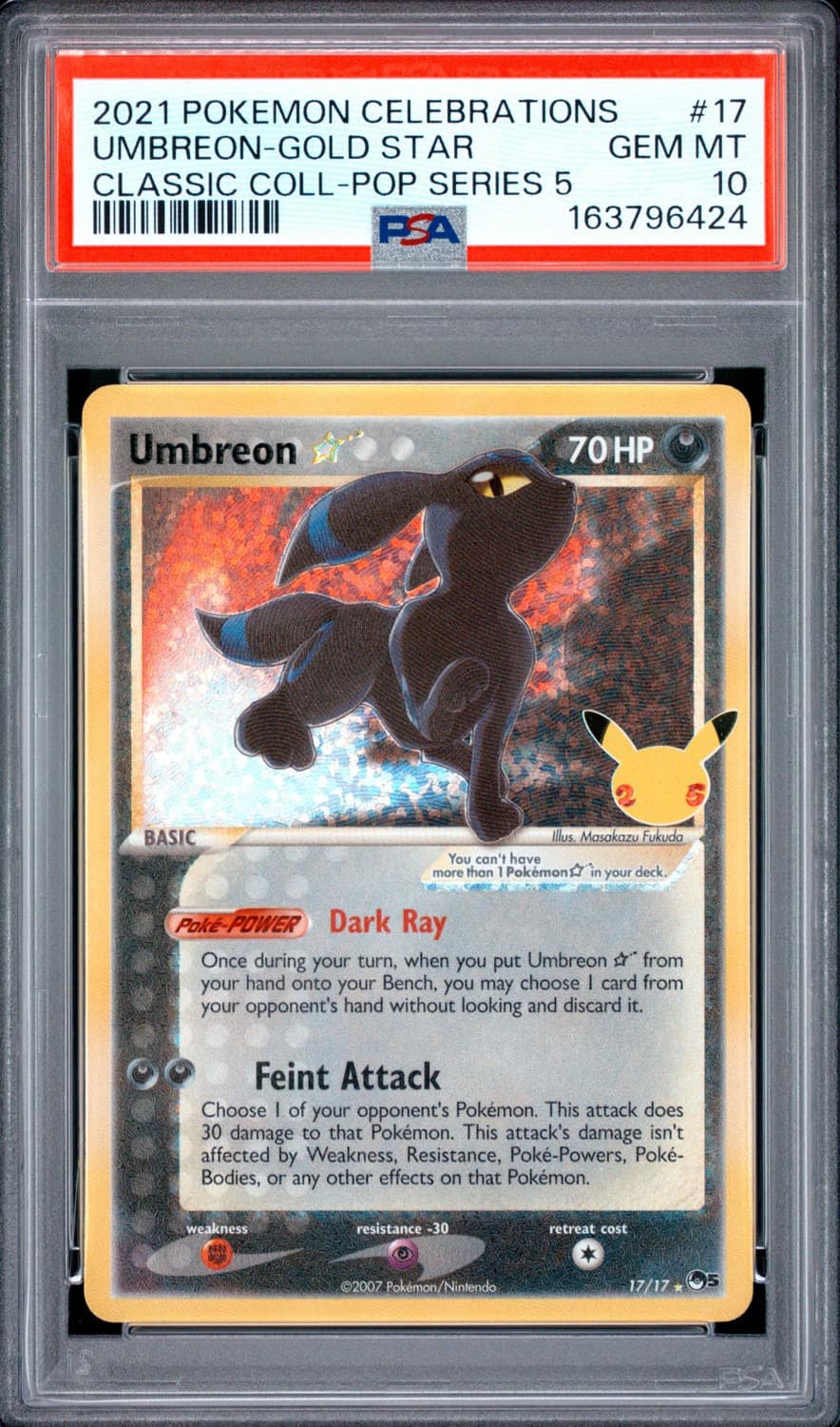 Umbreon-Gold Star