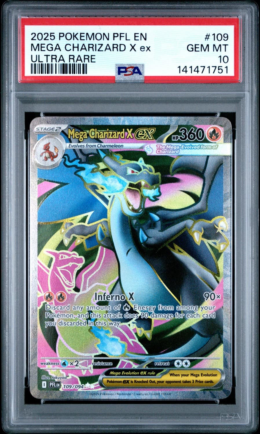 Mega Charizard X Ex