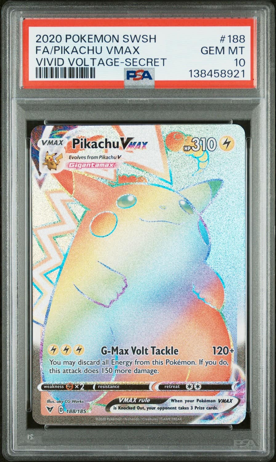 Pikachu Vmax