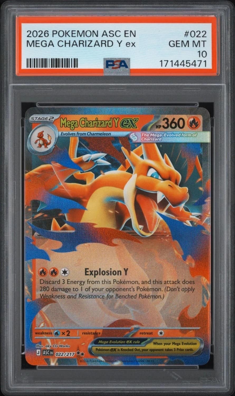 Mega Charizard Y Ex
