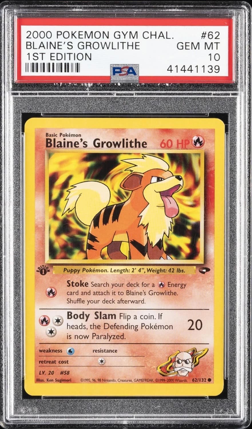 Blaine'S Growlithe
