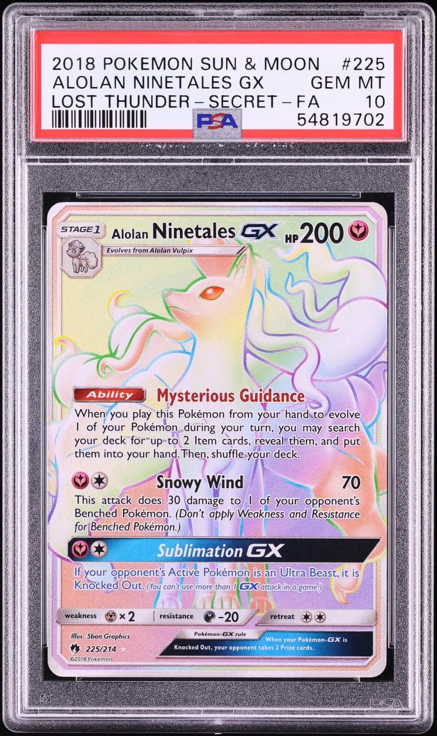 Alolan Ninetales Gx
