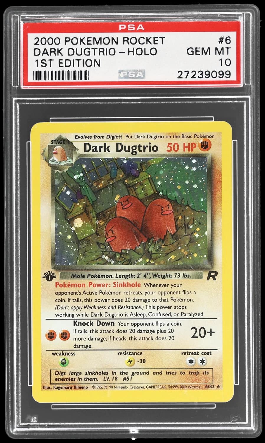Dark Dugtrio