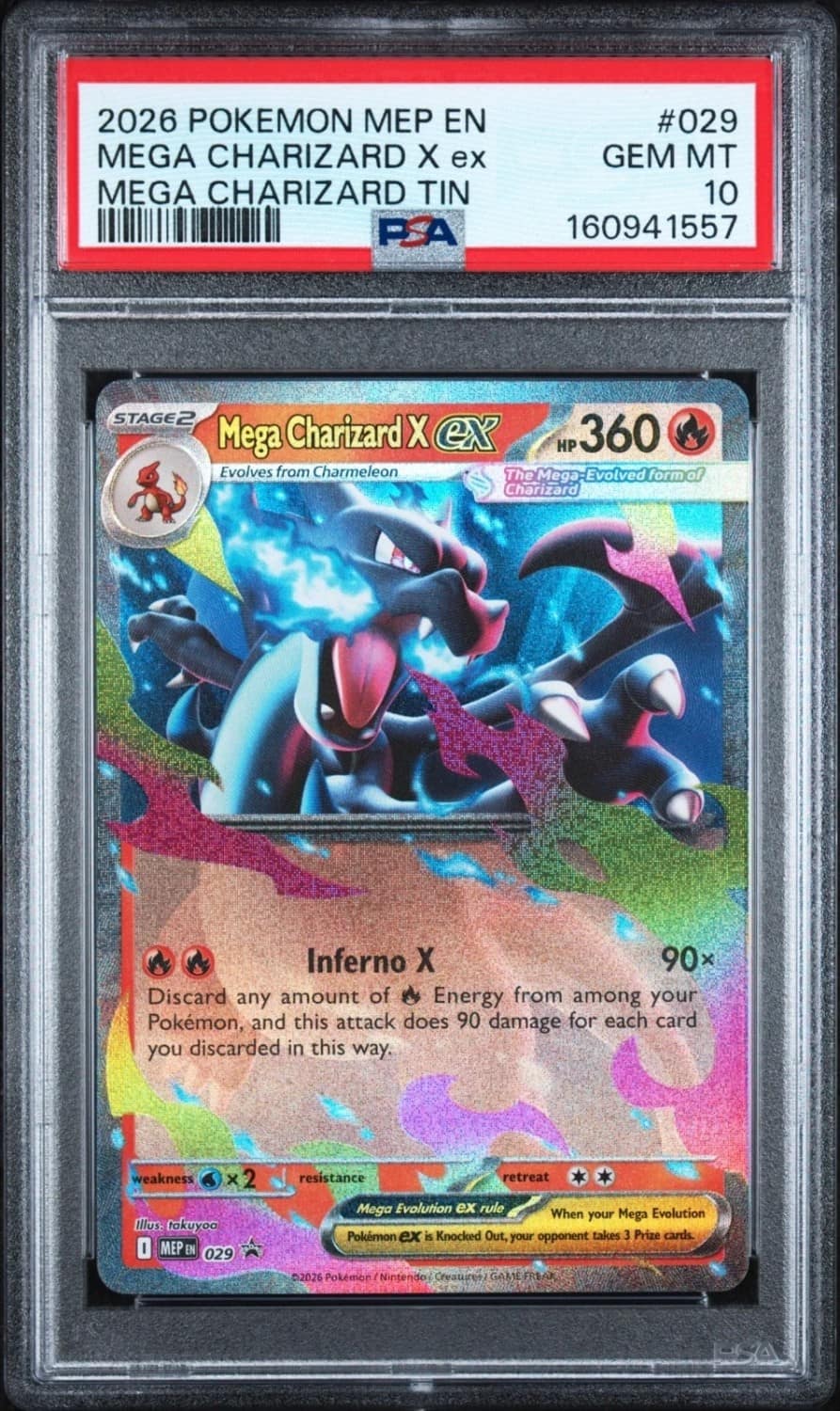 Mega Charizard X Ex