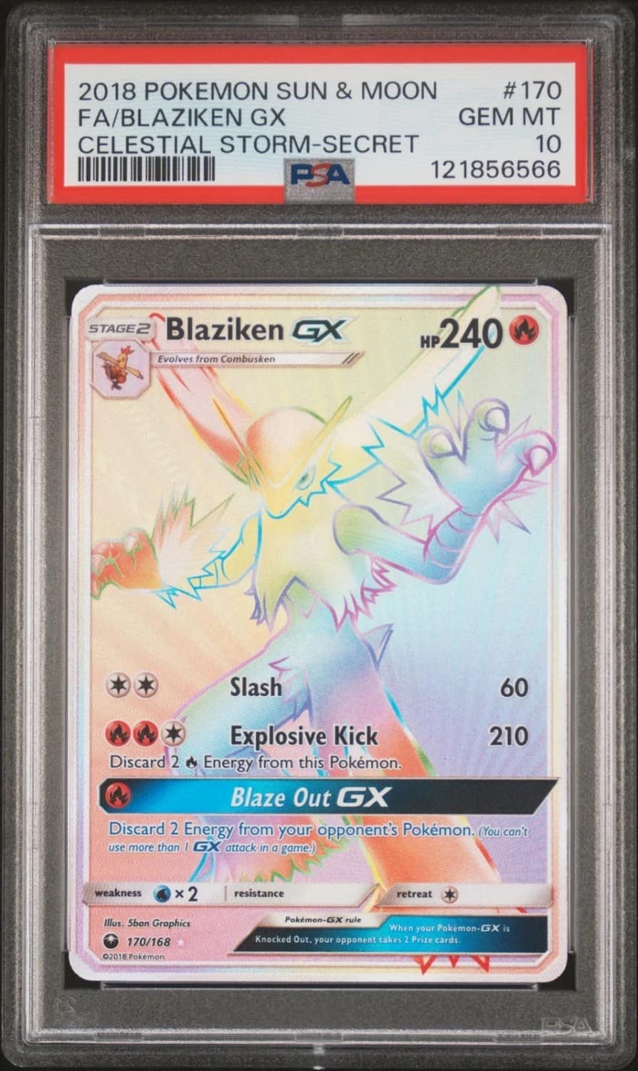 Blaziken Gx