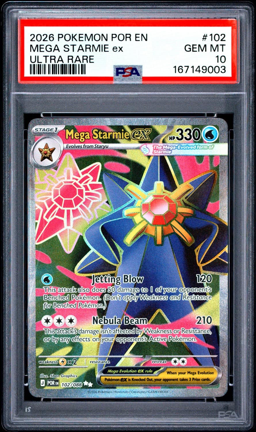 Mega Starmie Ex