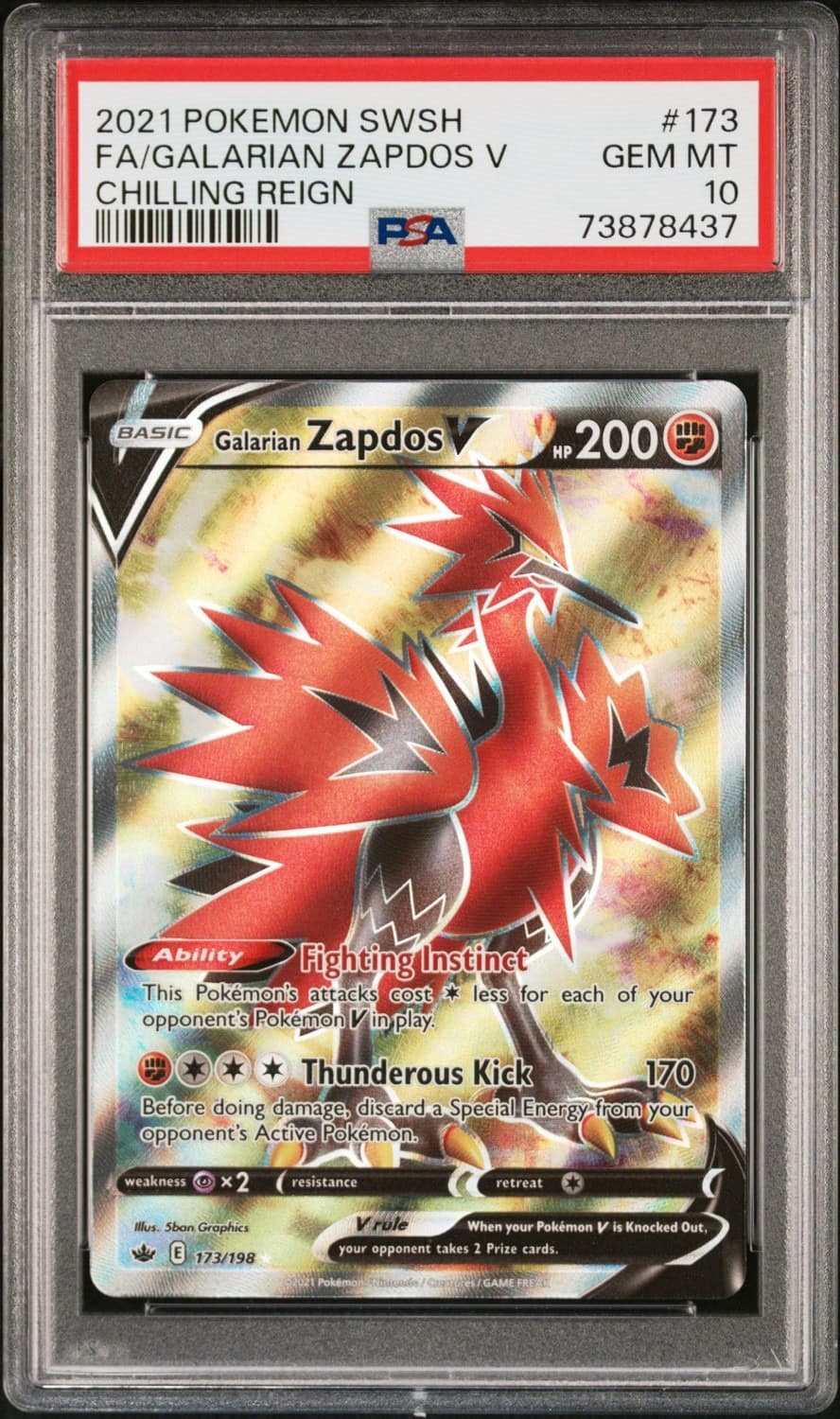Galarian Zapdos V