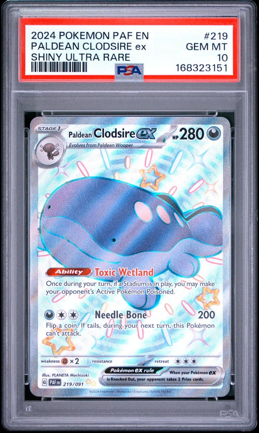 Paldean Clodsire Ex
