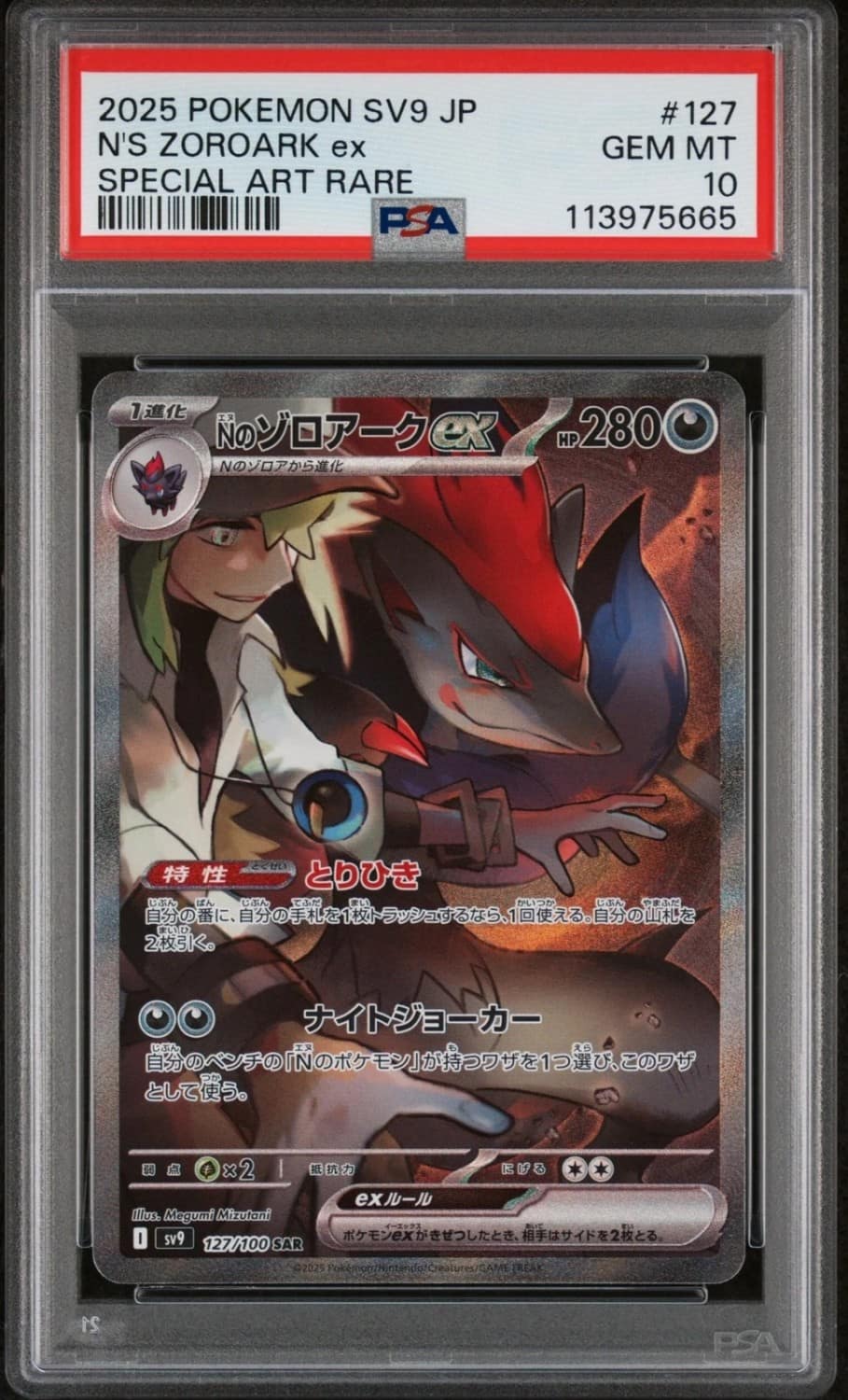 N'S Zoroark Ex