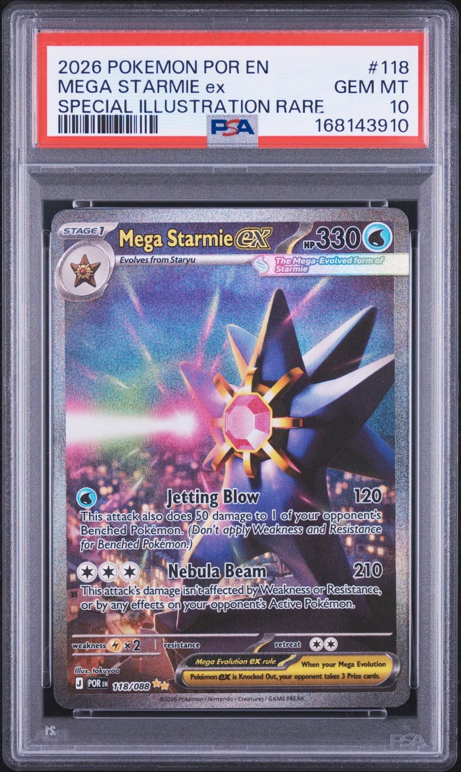 Mega Starmie Ex