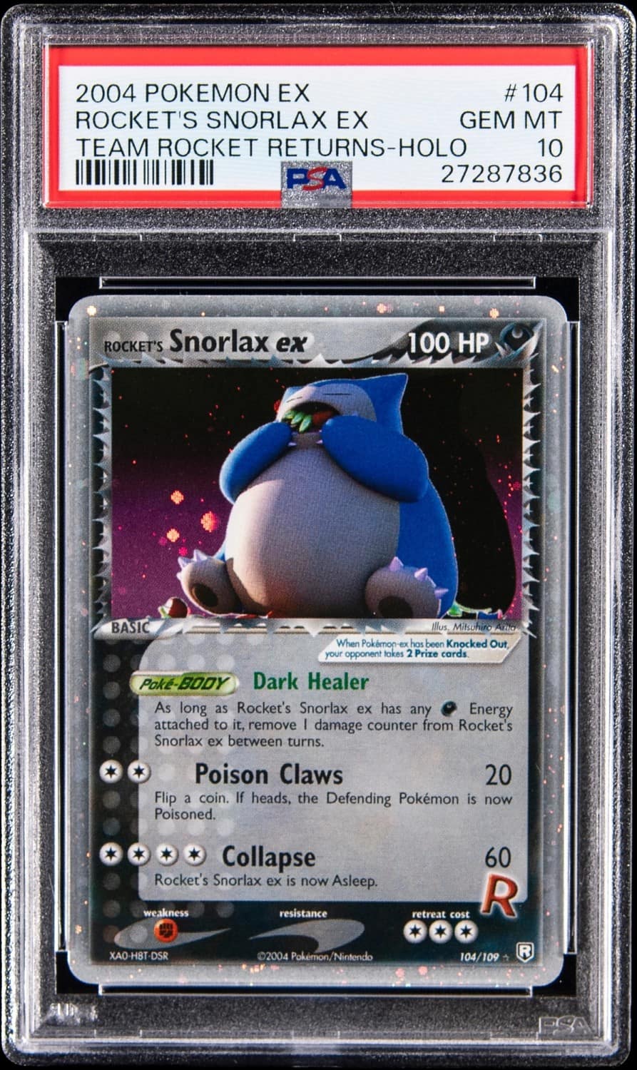 Rocket'S Snorlax Ex