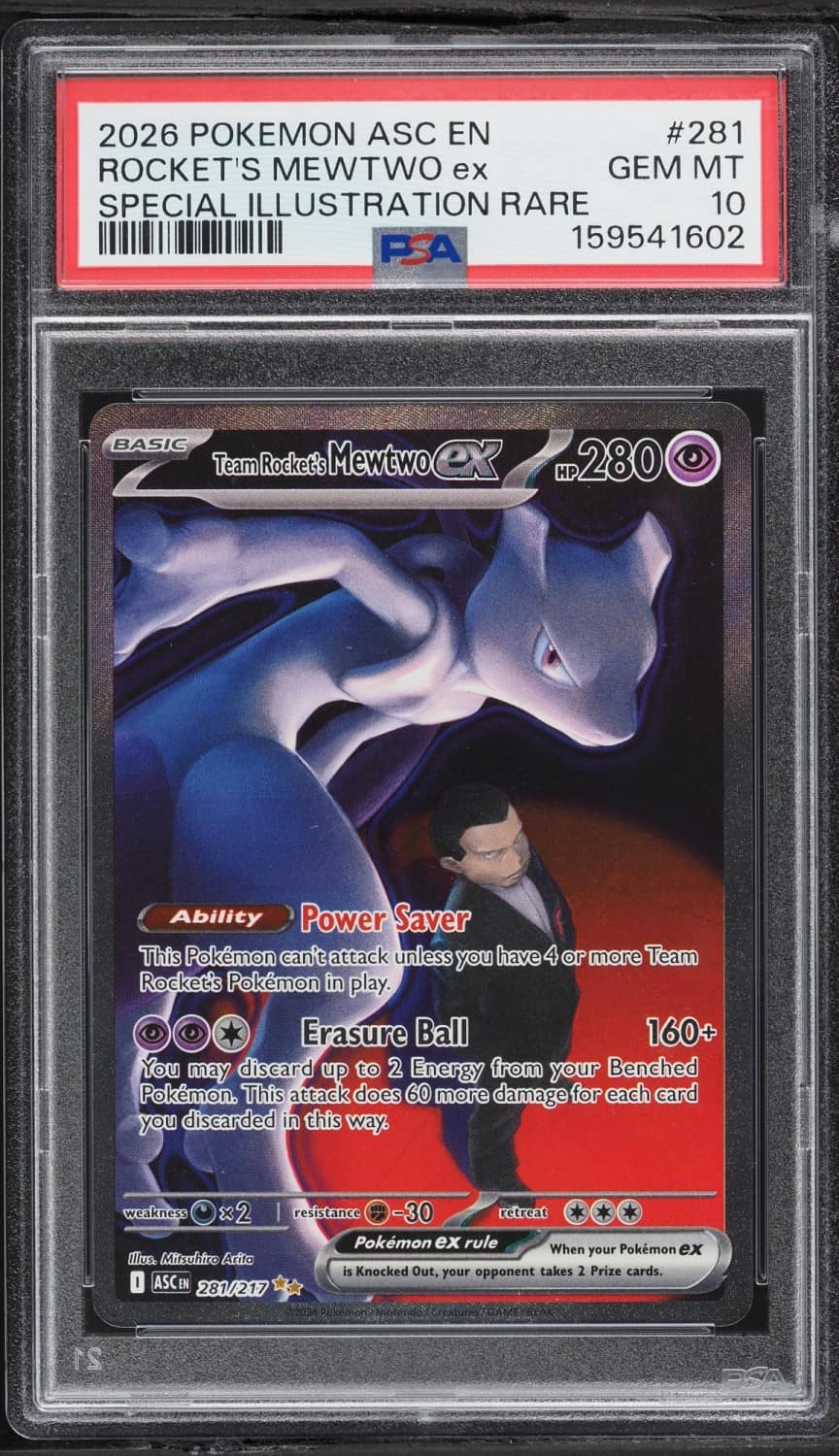 Rocket'S Mewtwo Ex