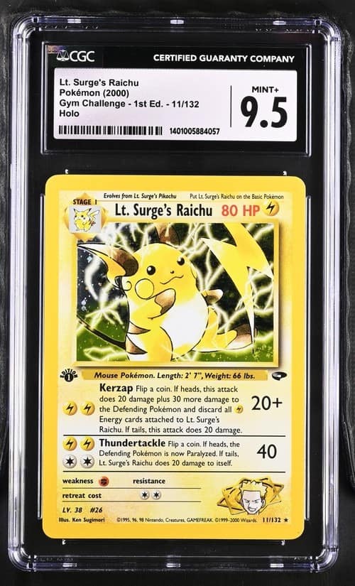 Lt. Surge'S Raichu