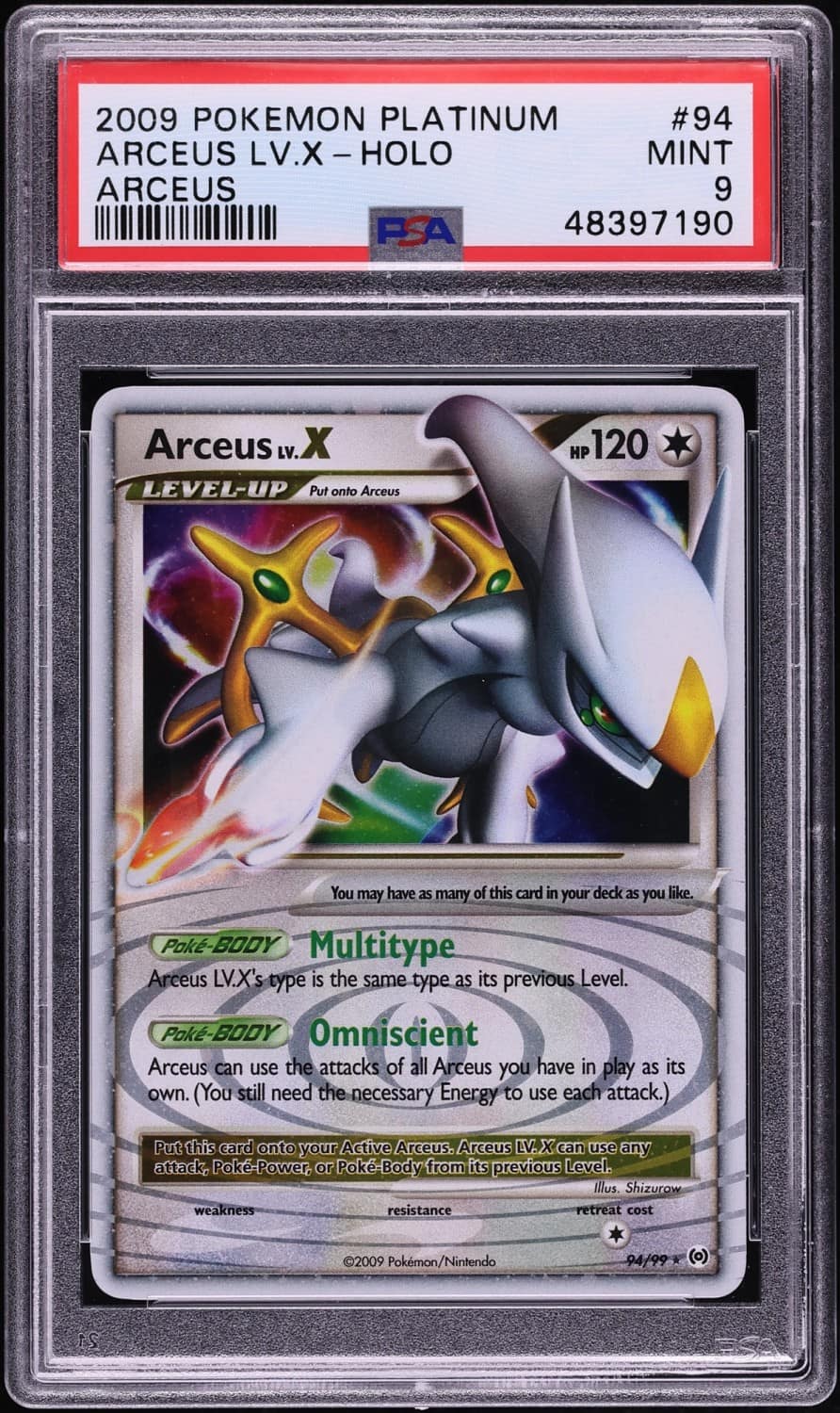 Arceus Lv X