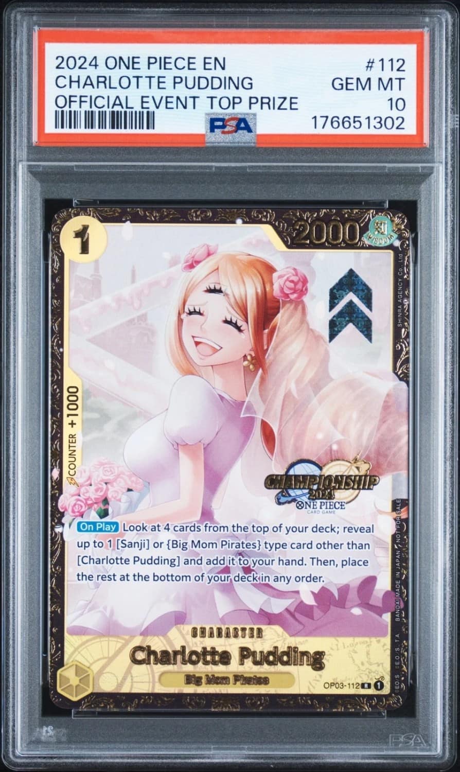 Charlotte Pudding