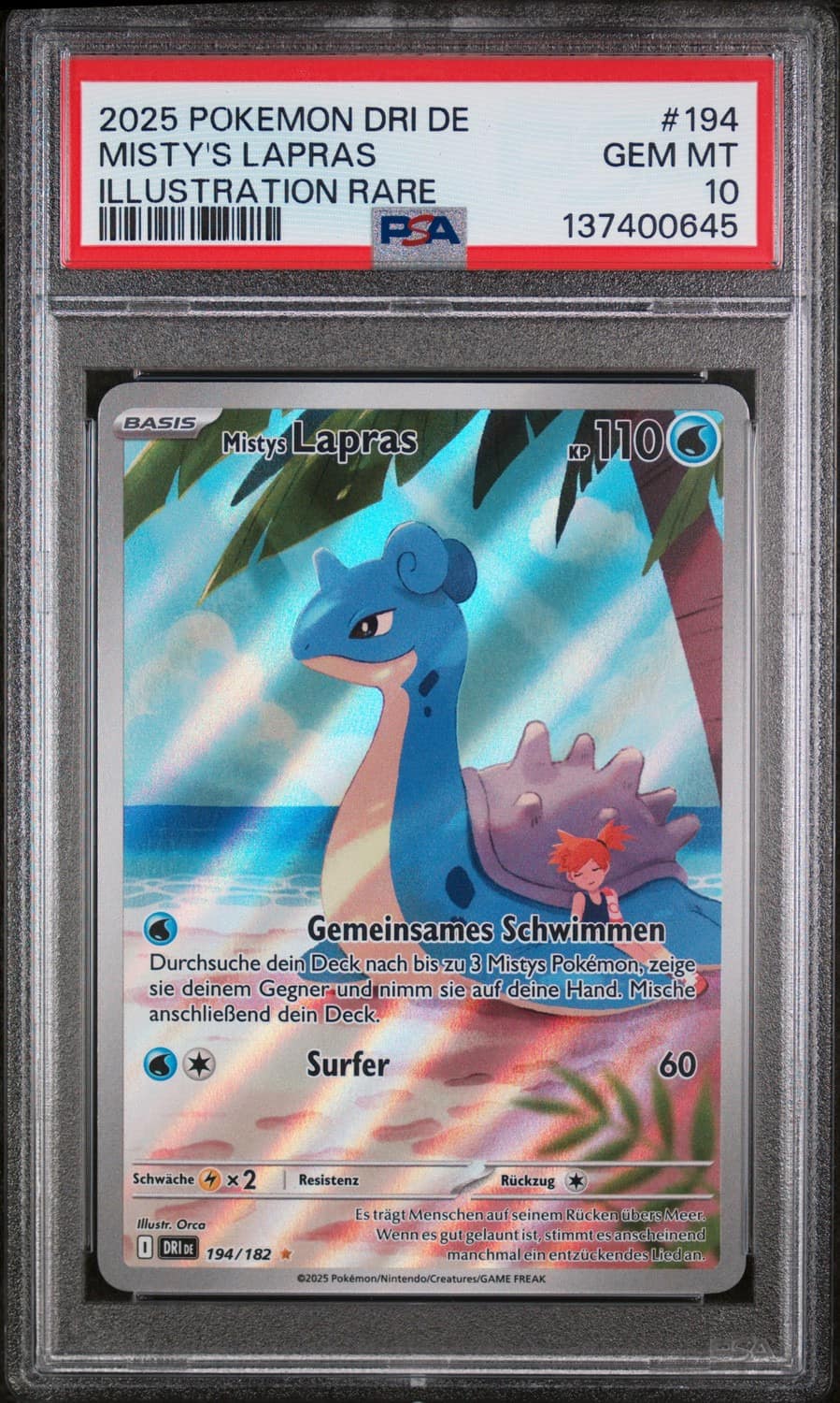 Misty'S Lapras