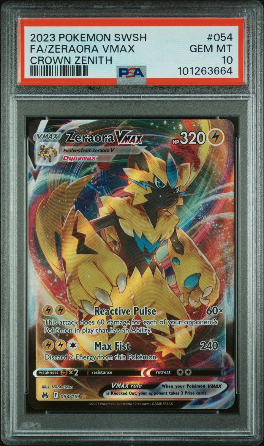 Zeraora Vmax