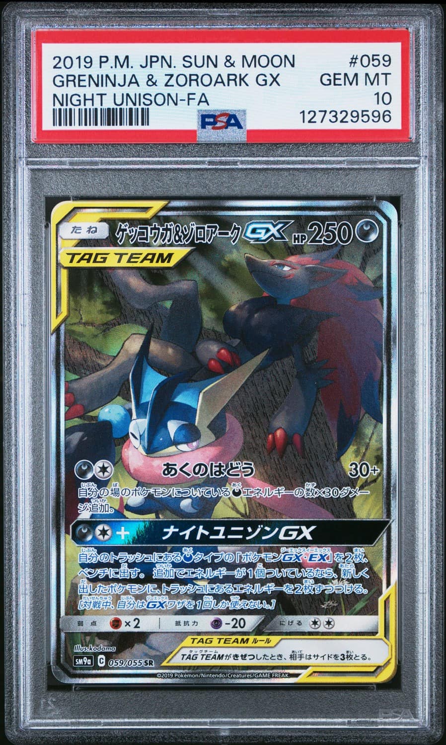 Greninja & Zoroark Gx