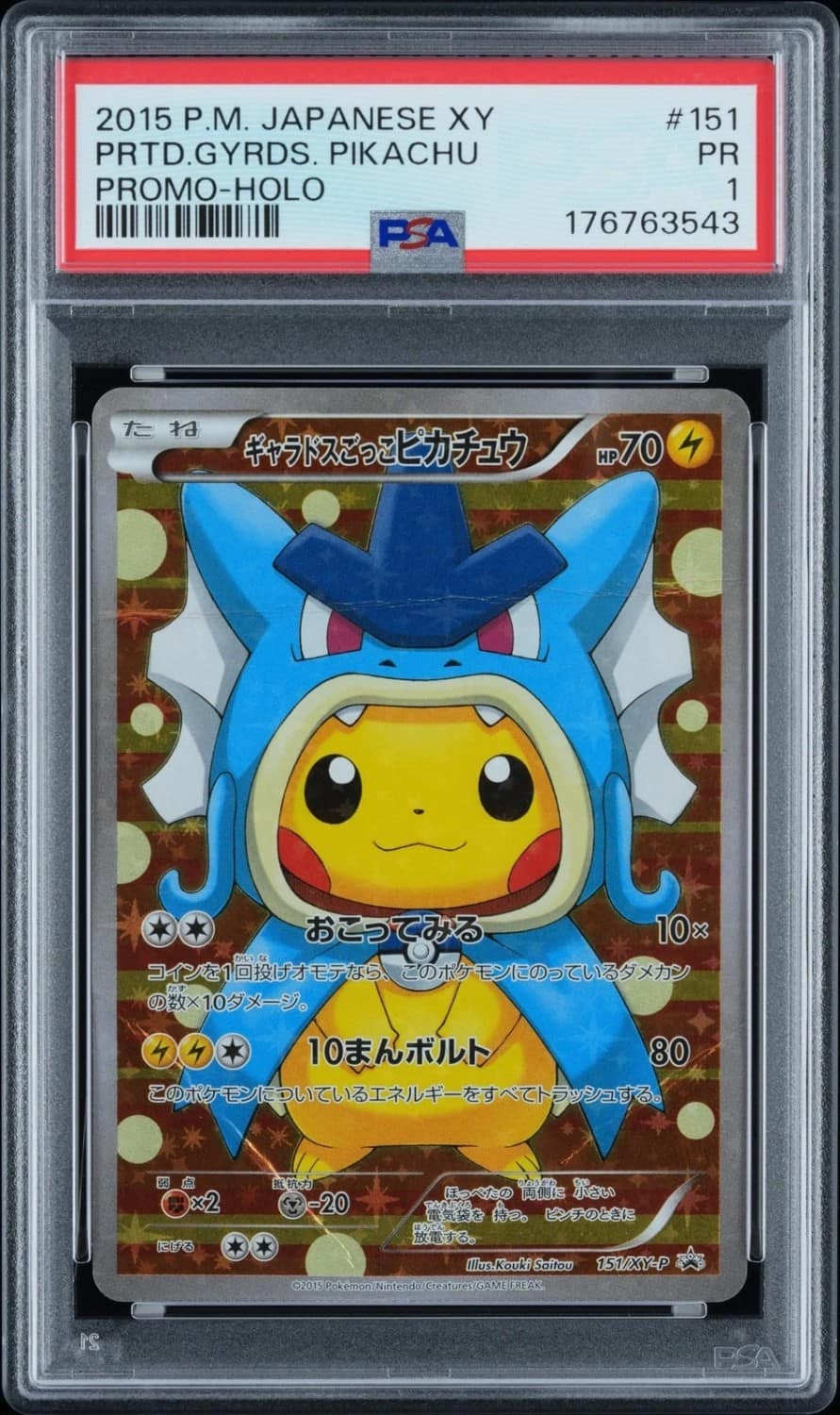 Pretend Gyarados Pikachu