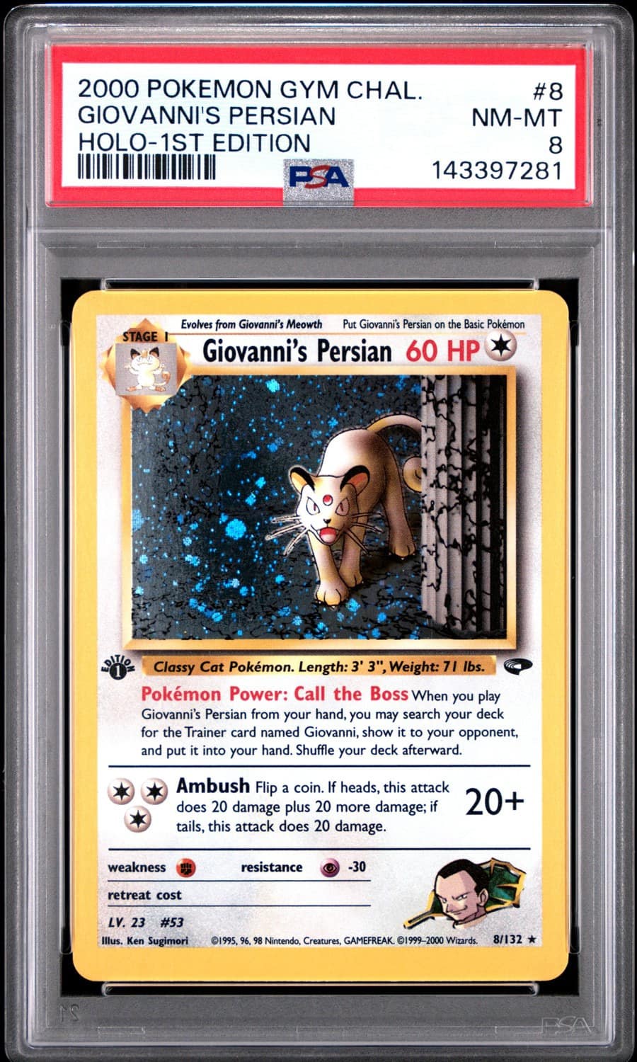 Giovanni'S Persian