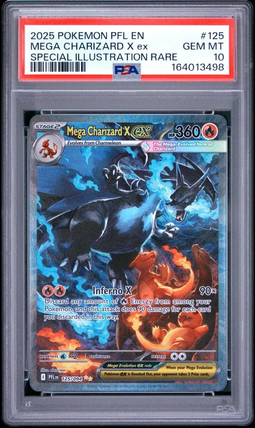 Mega Charizard X Ex