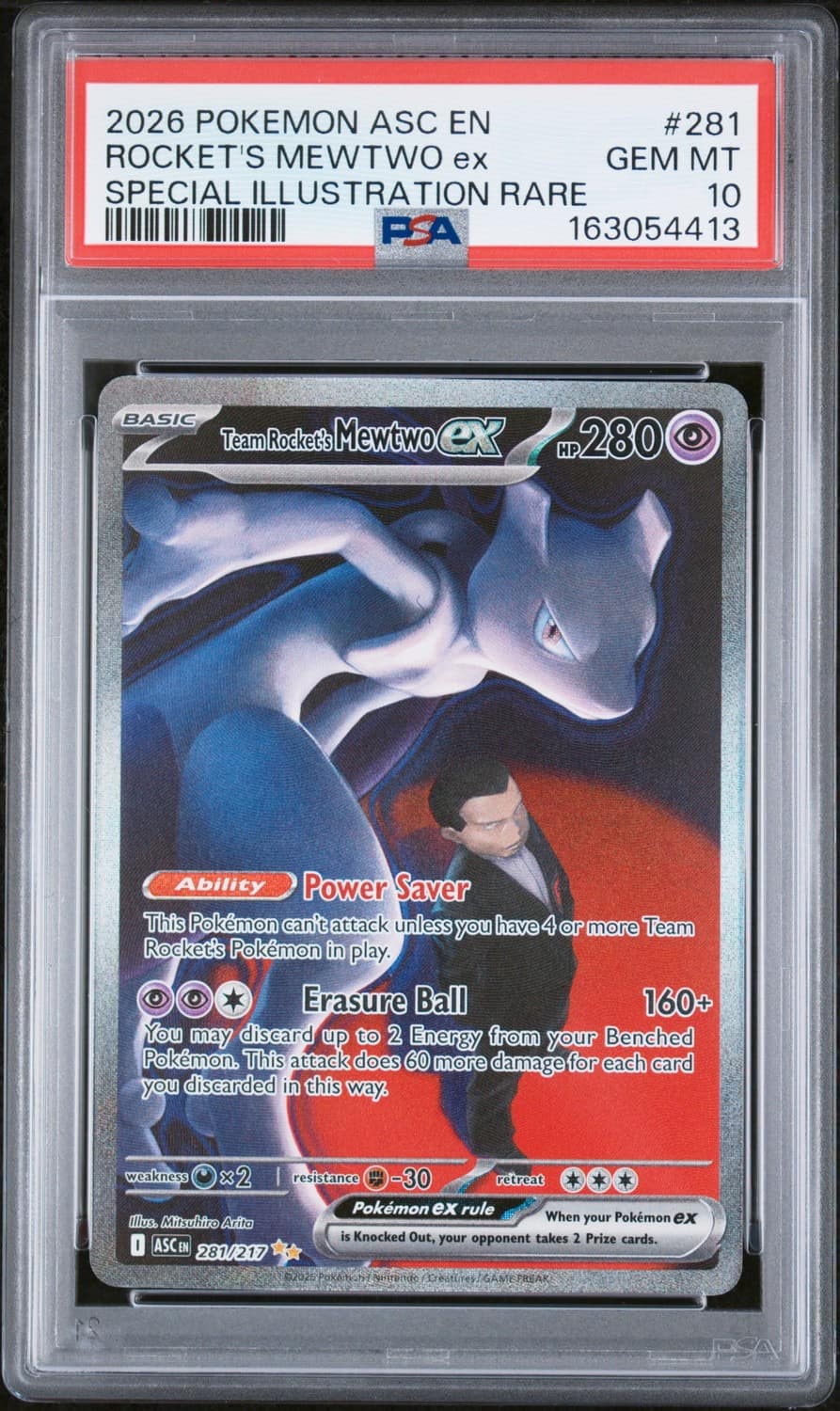 Rocket'S Mewtwo Ex