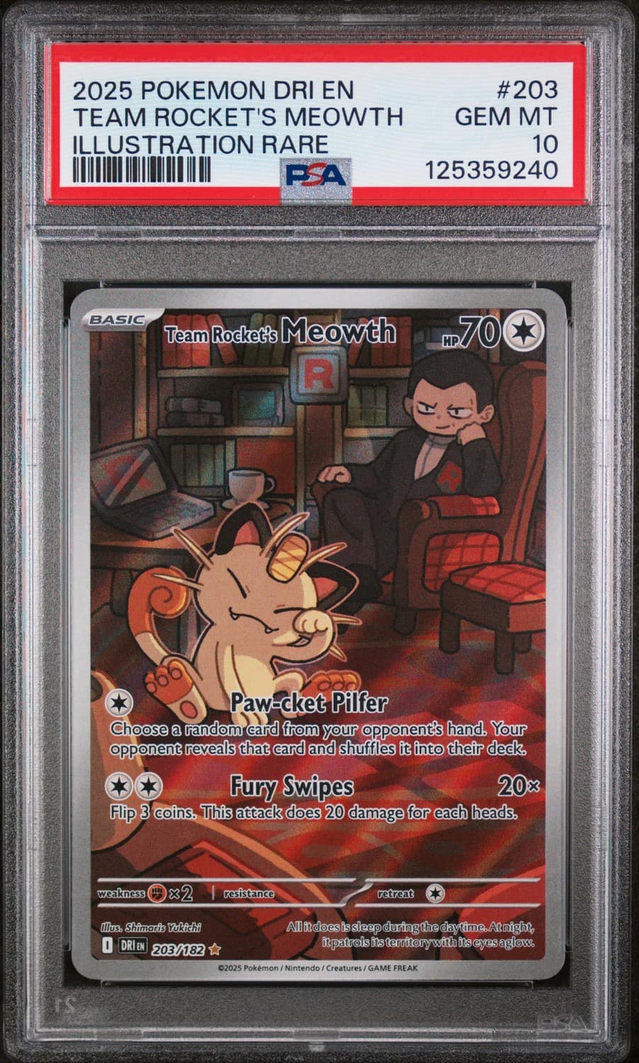 Team Rocket'S Meowth