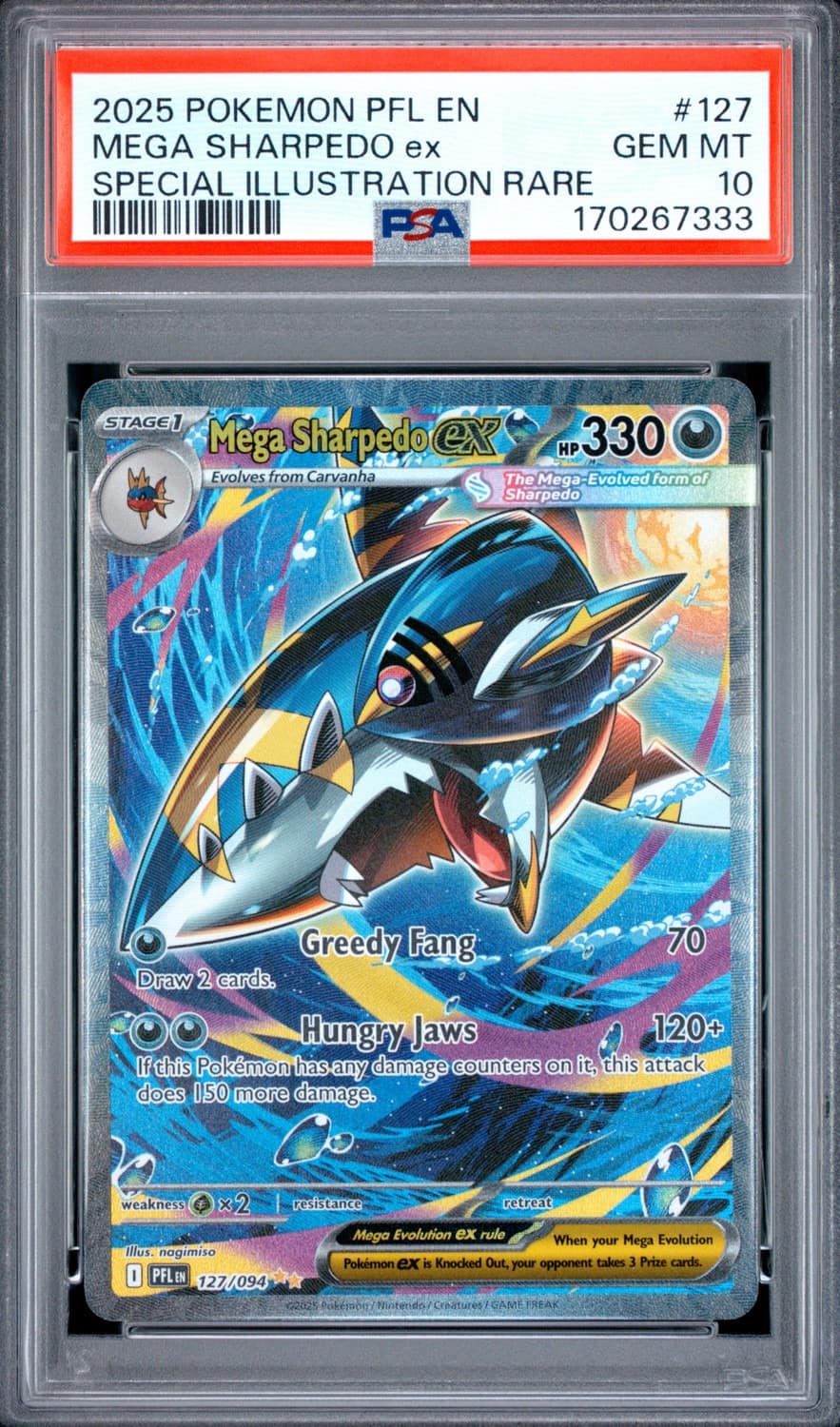 Mega Sharpedo Ex