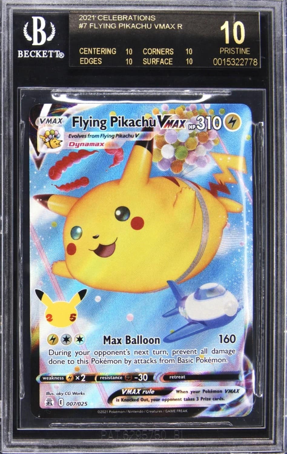 Flying Pikachu Vmax