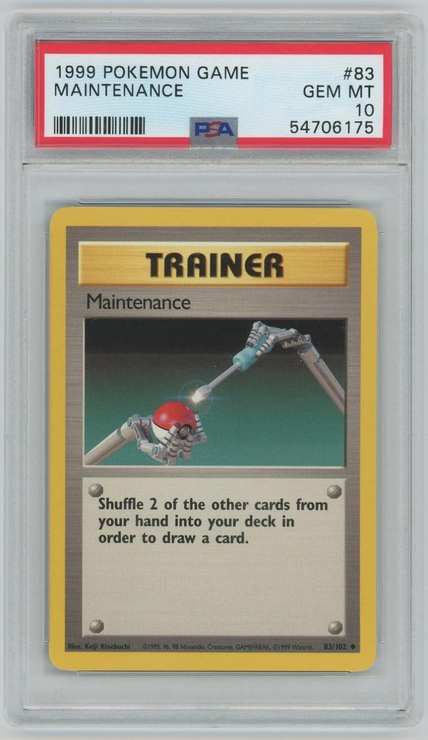 Maintenance