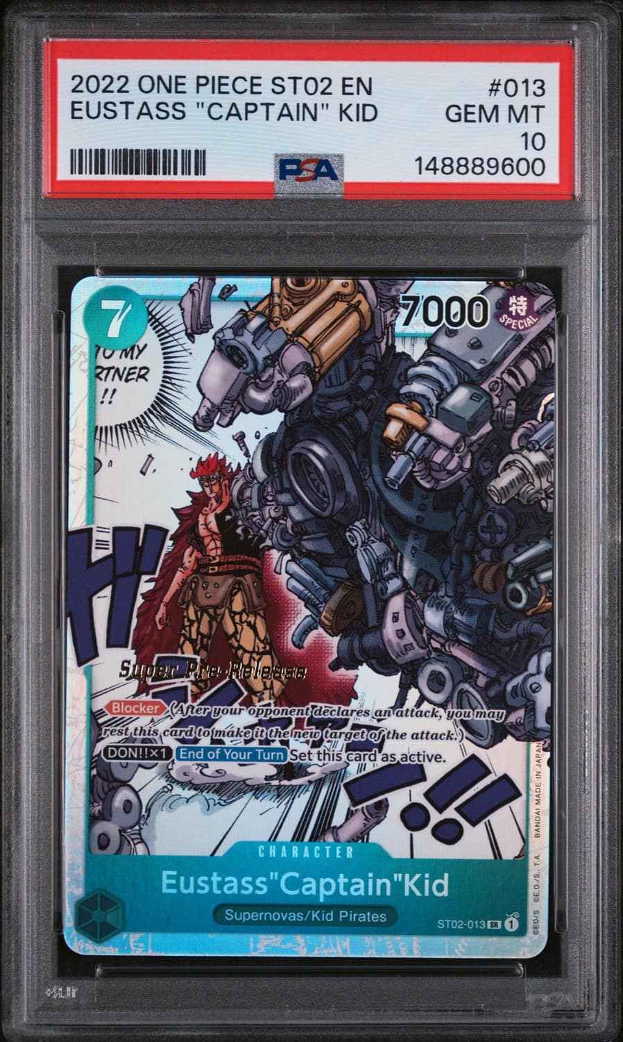 Eustass "captain" Kid