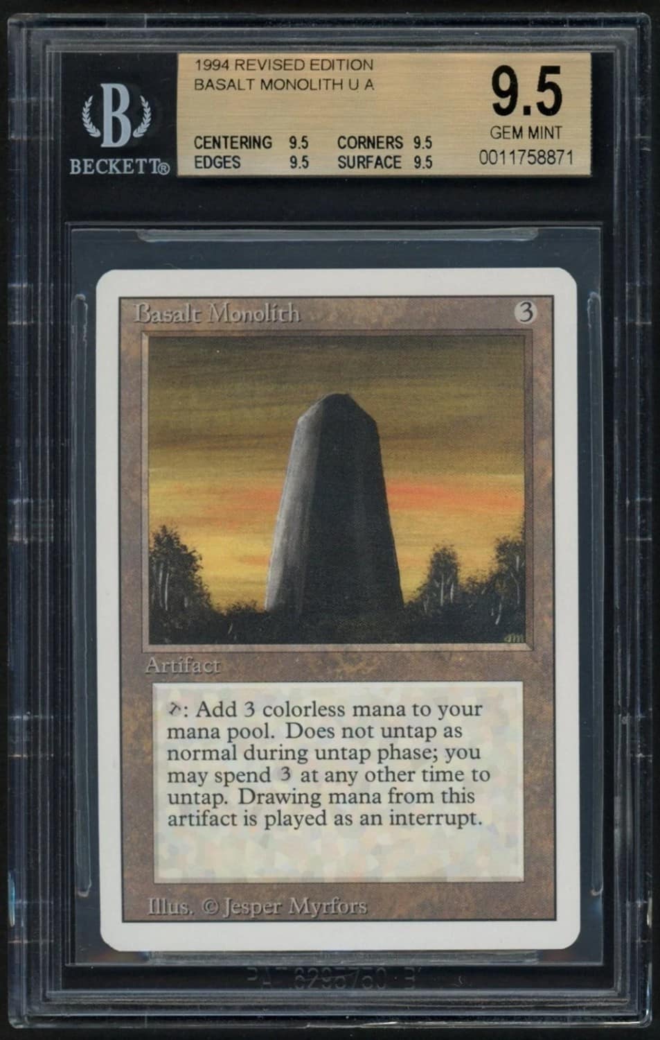 Basalt Monolith U :a: