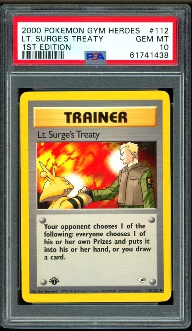Lt. Surge'S Treaty