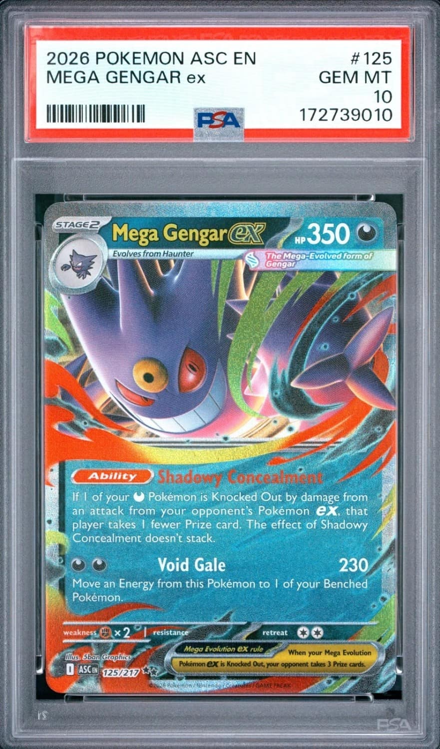 Mega Gengar Ex