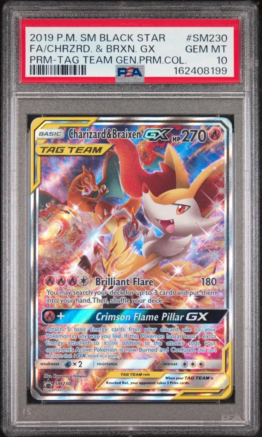 Charizard & Braixen Gx